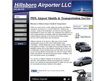 Tablet Screenshot of hillsboroairporterpdx.com